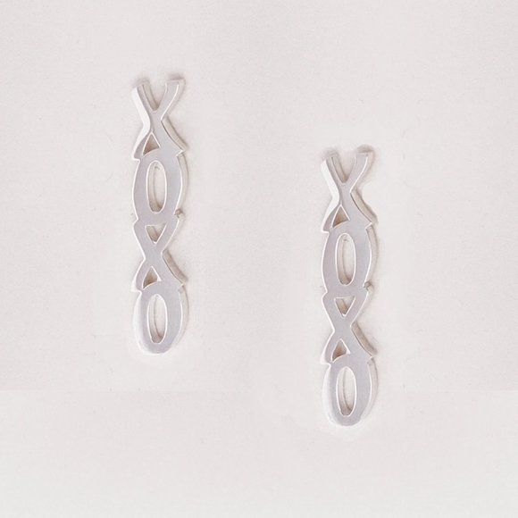 Jewelry - XOXO Stud Earring - Silver